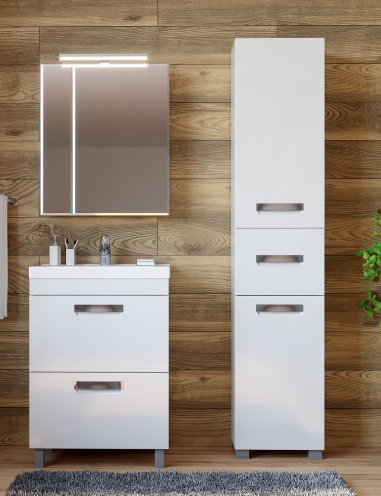 Приобрести vigo пенал plaza, напольный, 40см, белый pn.pla.40