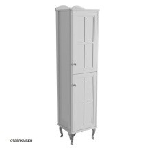 Caprigo Пенал напольный Borgo 35 см, правосторонний, белый 33450R-B231