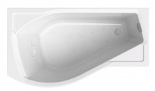 Радомир Акриловая ванна Миранда 168x95 см L ( комплект каркас и слив )
