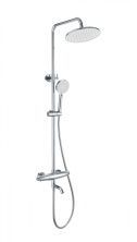 Душевая система с термостатом WONZON & WOGHAND CAPSULE, Хром (WW-B3031-A3-CR)