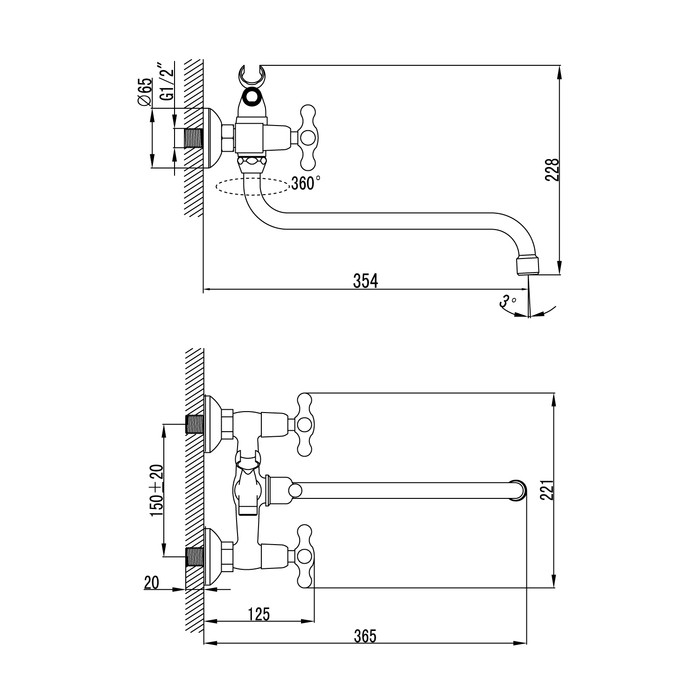 Приобрести iddis смеситель для ванны jeals 221мм, хром je2sbl0i10