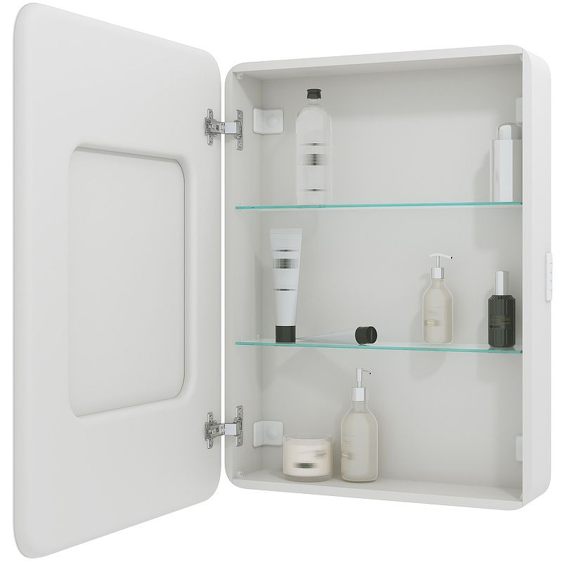 Приобрести continent зеркало шкаф с подсветкой elliott 60х80 см, сенсорный включатель, левосторонее, белое