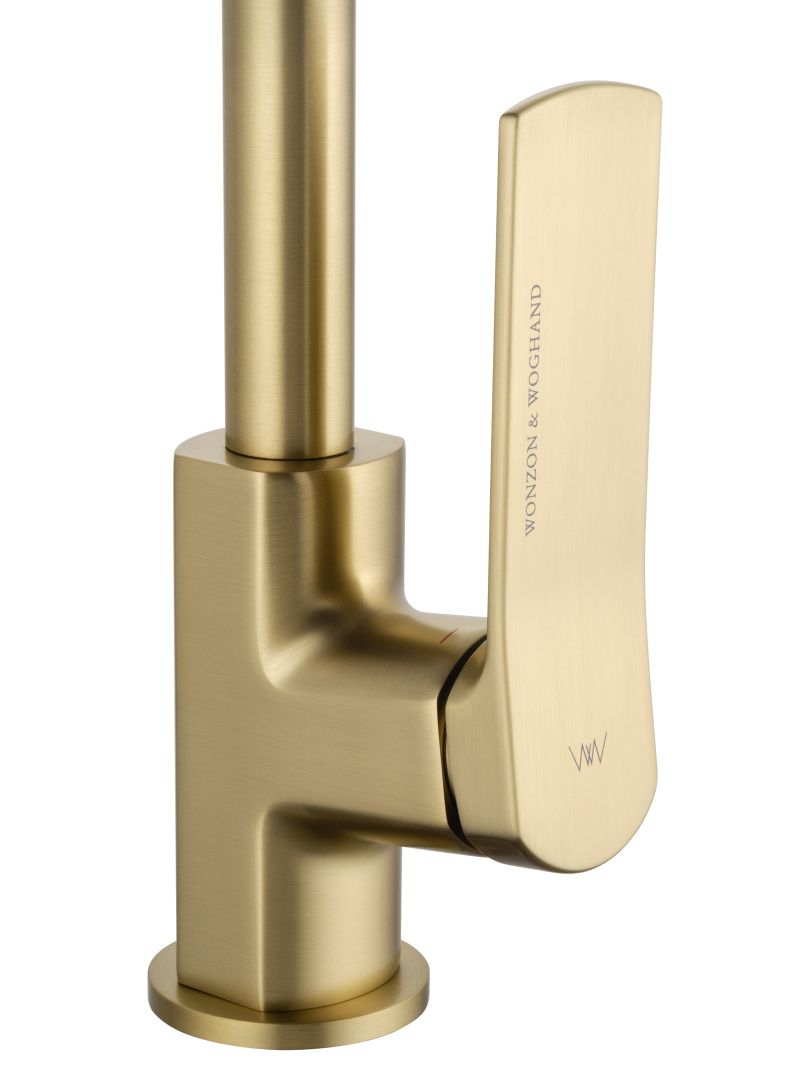 Приобрести смеситель для кухни wonzon & woghand, брашированное золото (ww-l1006-bg)