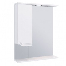 AQUA DE MARCO Зеркало-шкаф VIKTORIA 60 см, левое, белый 1060CVIC/L