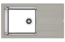 Florentina Кухонная мойка Комби 860х48 см, серая