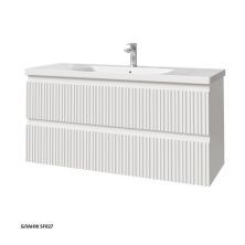 Caprigo Тумба с раковиной FORTE-Smalty TYPE 120 см, белая