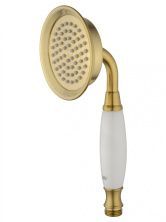 Лейка для душа WONZON & WOGHAND, Брашированное золото (WW-88SC07-BG)