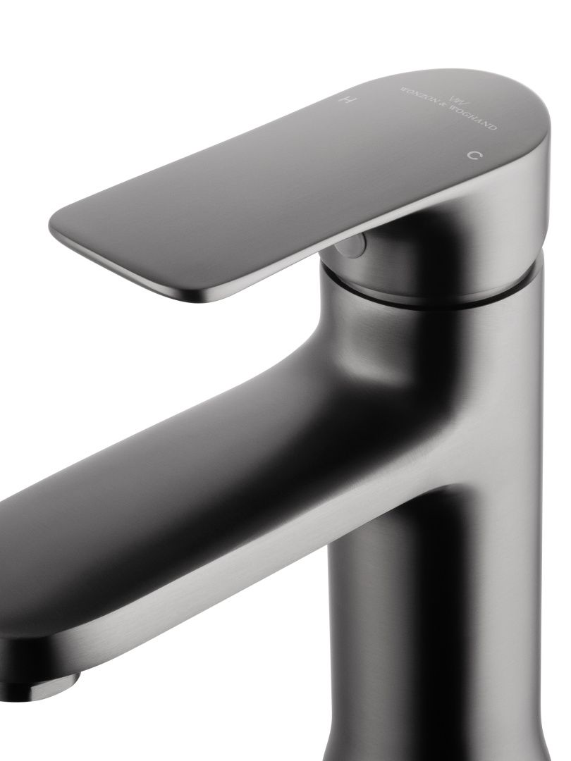 Приобрести смеситель для раковины wonzon & woghand, темный графит (ww-xh-011-bgg)