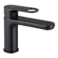 Cмеситель для раковины ViEiR Ergo 139 мм, черный V043511C