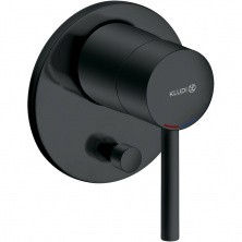 KLUDI BOZZ Встраиваемый смеситель для ванны и душа, черный матовый, арт. 387163976