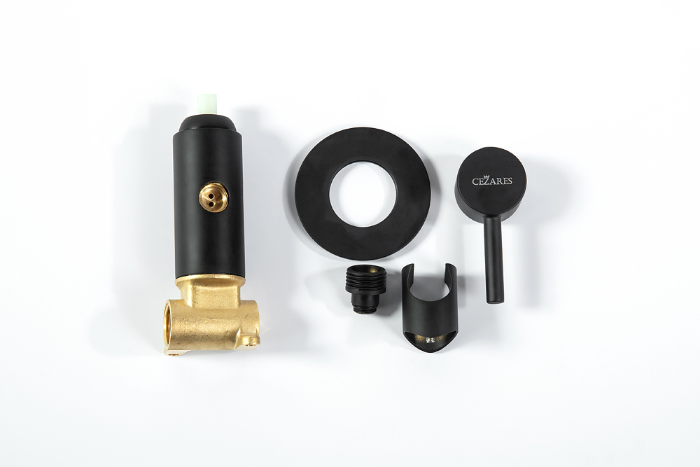 Приобрести cezares смеситель для душа и гигиенического душа со штуцером с держателем czr-da1-nop