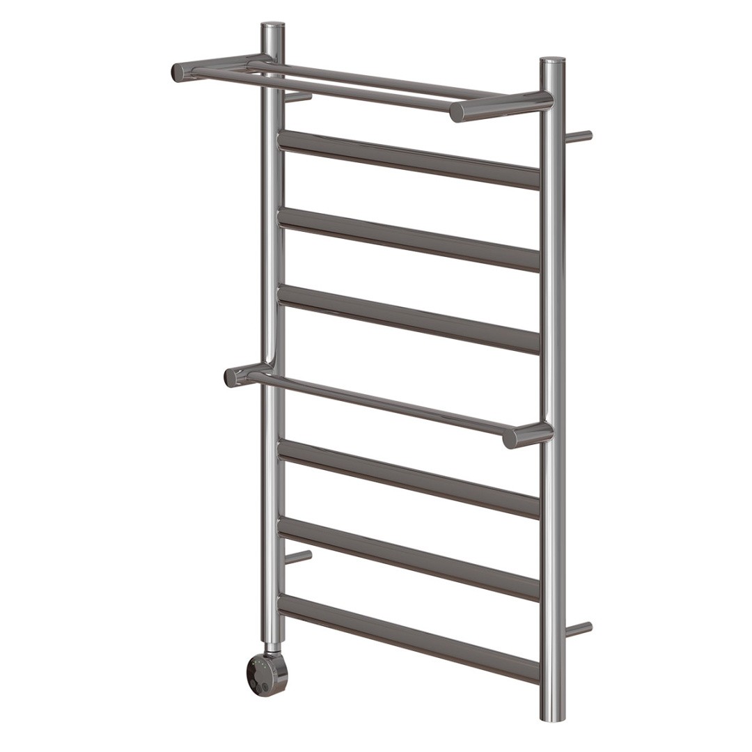 Приобрести полотенцесушитель электрический point 500х800 артемида п6 с двумя полками, хром pn14158pe