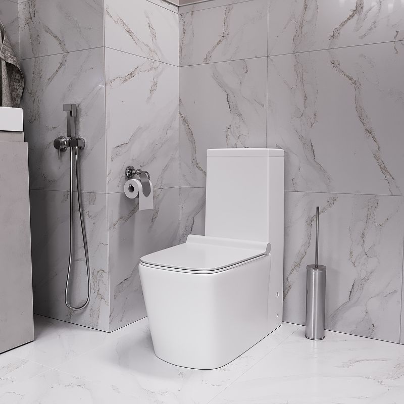 Приобрести grossman унитаз моноблок falcon с крышкой дюропласт, микролифт, белый gr-4400s