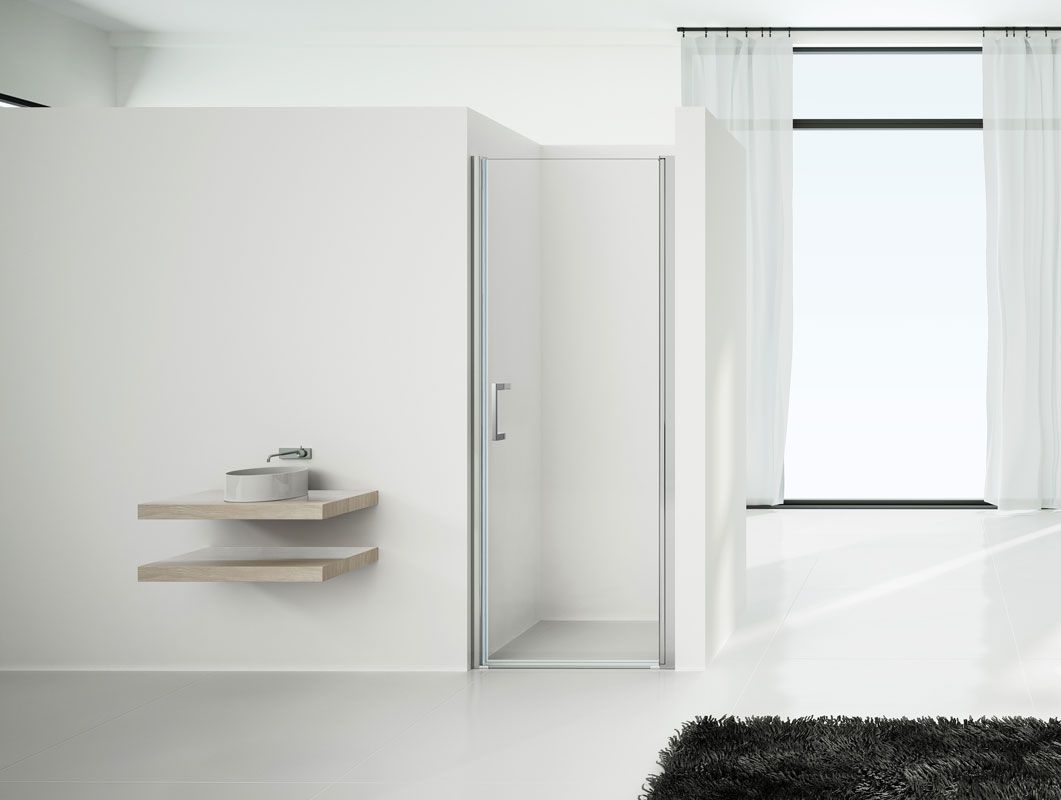 Приобрести vincea душевая дверь orta 80 см, прозрачное, хром vpp-1o800cl