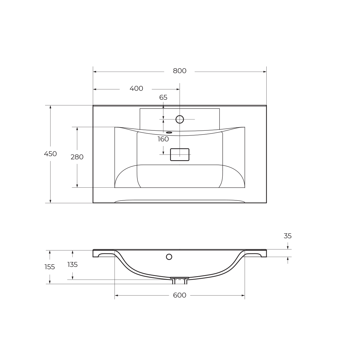 Приобрести belbagno тумба с раковиной marino 80 см, подвесная rovere bianco, белая раковина