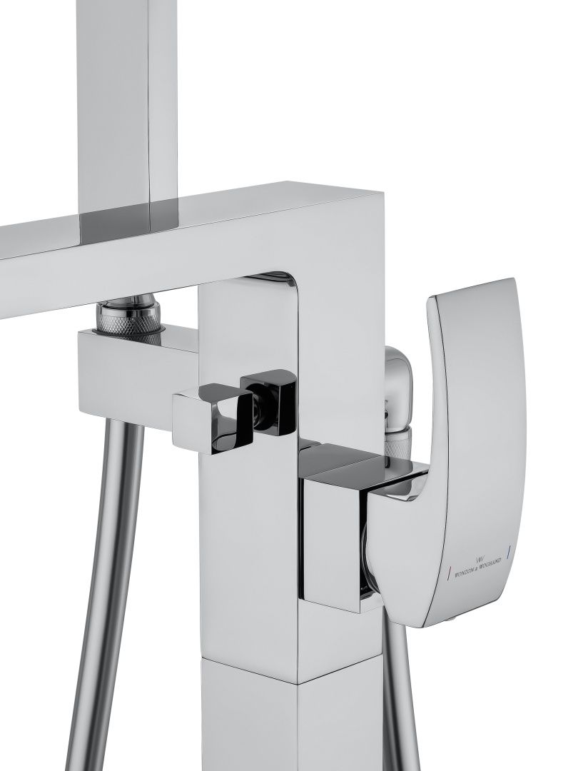 Приобрести смесители напольные для ванн и раковин wonzon & woghand fit, хром (ww-88649009-cr)