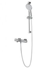 Смеситель для ванны с душем и термостатом WONZON & WOGHAND SOLID, Хром (WW-C2011-A-CR)