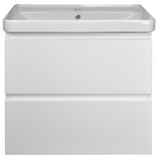 Azario Тумба подвесная с раковиной Мила 80х67см. белая, CS00080142