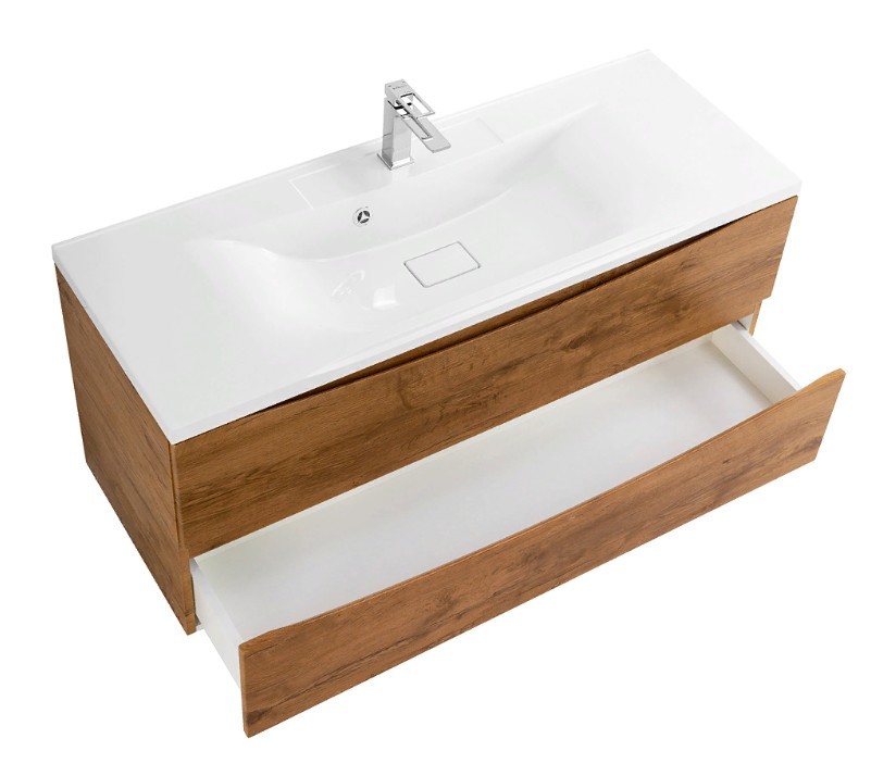 Приобрести тумба подвесная с раковиной belbagno marino-1200-2c-so-rn-p 120 см, rovere nature