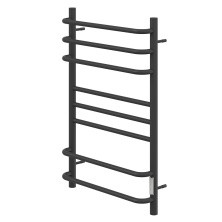 Полотенцесушитель электрический Point 500х800 Сатурн П8, черный PN90858B