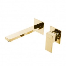CEZARES Смеситель для раковины UNIKA, скрытый монтаж, золотой UNIKA-BLI2-03/24