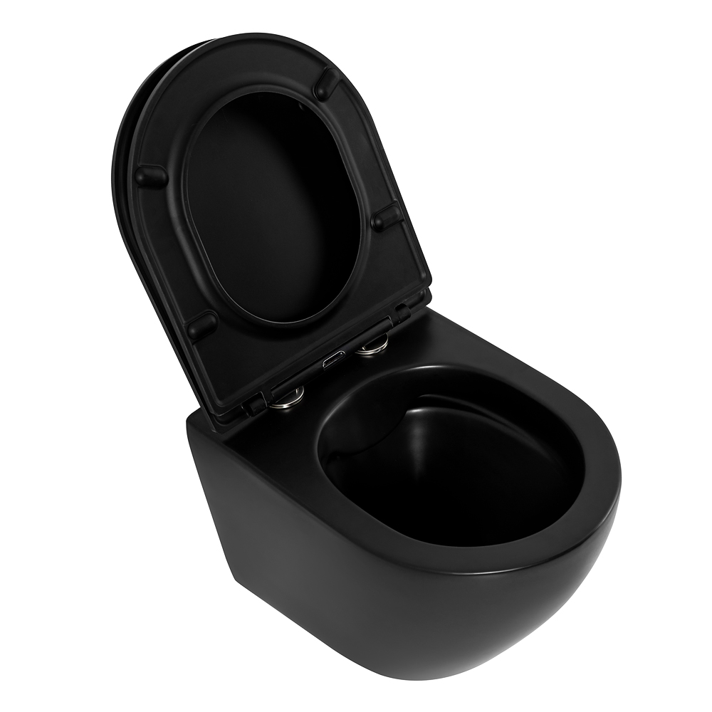 Приобрести belbagno унитаз безободковый подвесной colorato с сиденьем дюропласт, микролифт, черный bb062chr-mb/bb062sc-mb