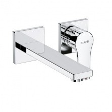 KLUDI ZENTA SL, настенный смеситель для умывальника, длина излива 180 мм, хром