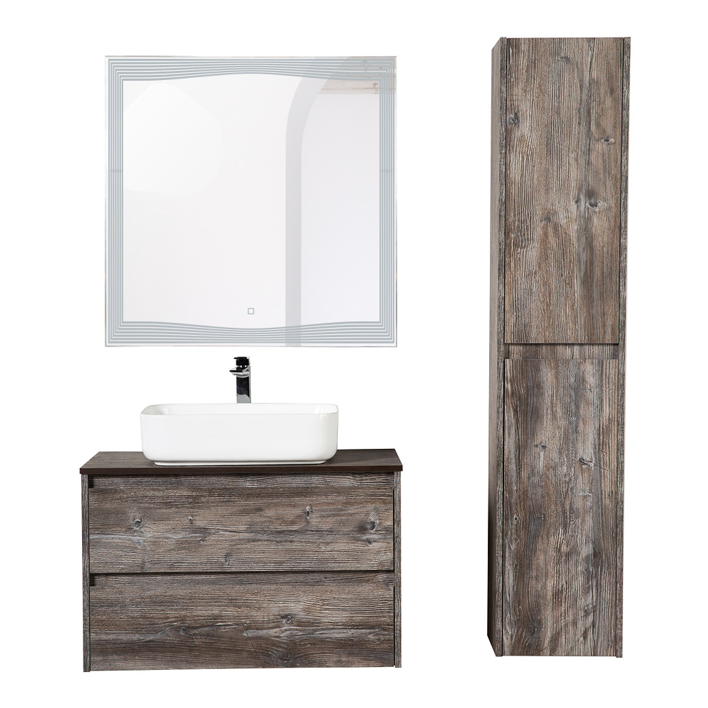 Приобрести belbagno тумба со столешницей kraft 100 см, подвесная pino pasadena