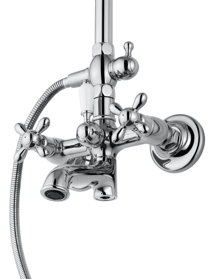 Приобрести душевая система wonzon & woghand retro, хром (ww-88739020-cr)