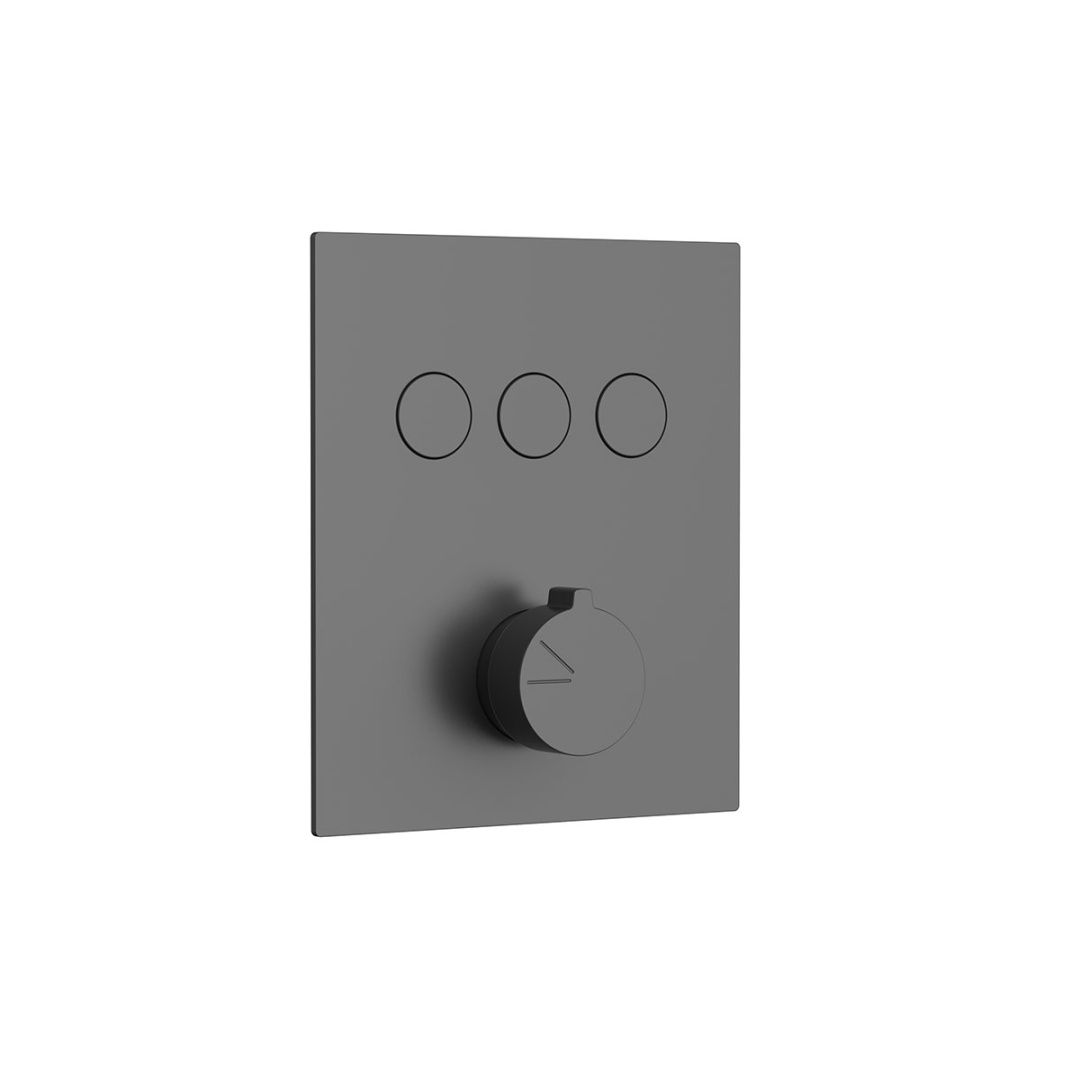 Приобрести vincea встраиваемая душевая система , оружейная сталь vsfw-4311rgm