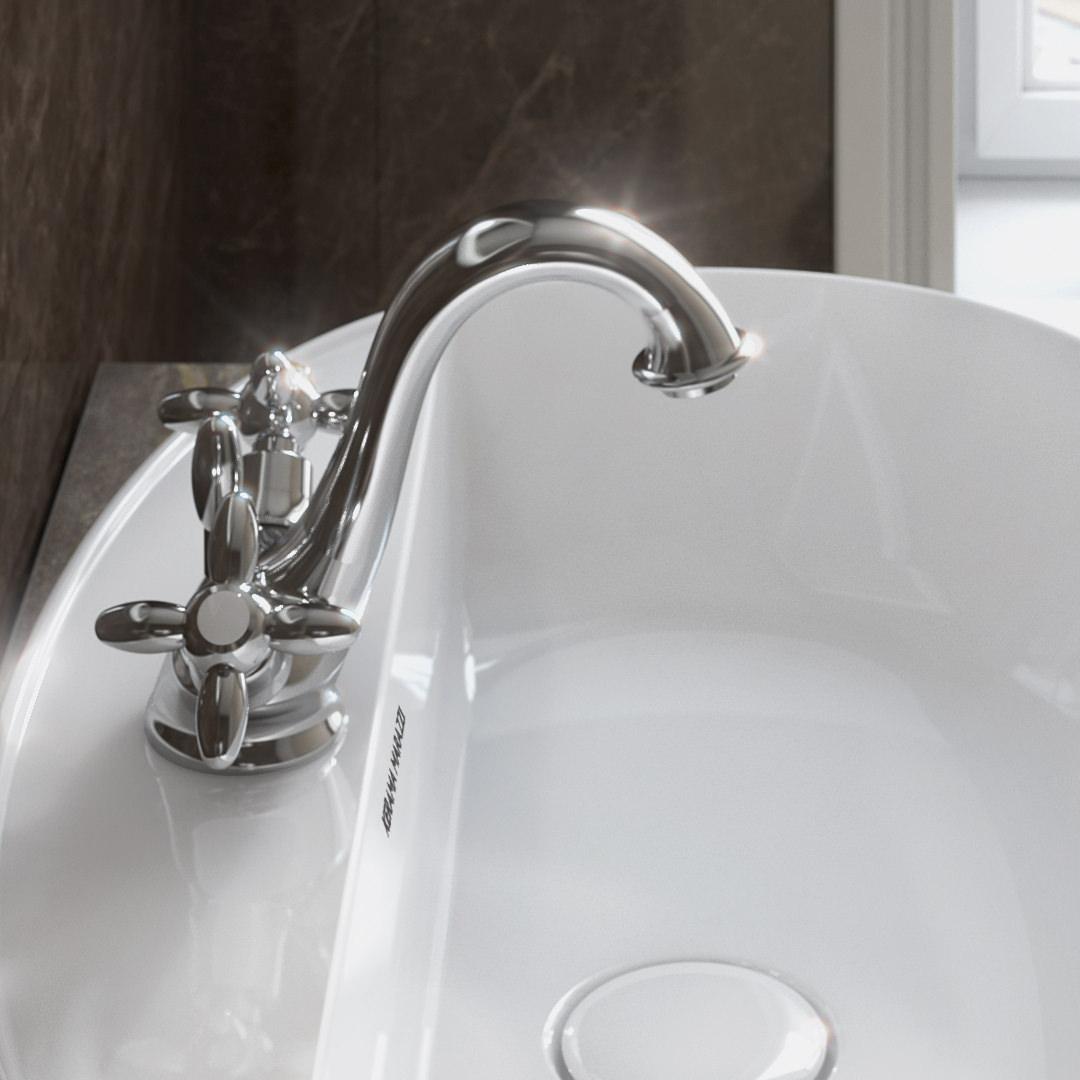 Приобрести kerama marazzi смеситель для раковины muse, хром 9125km.21.018