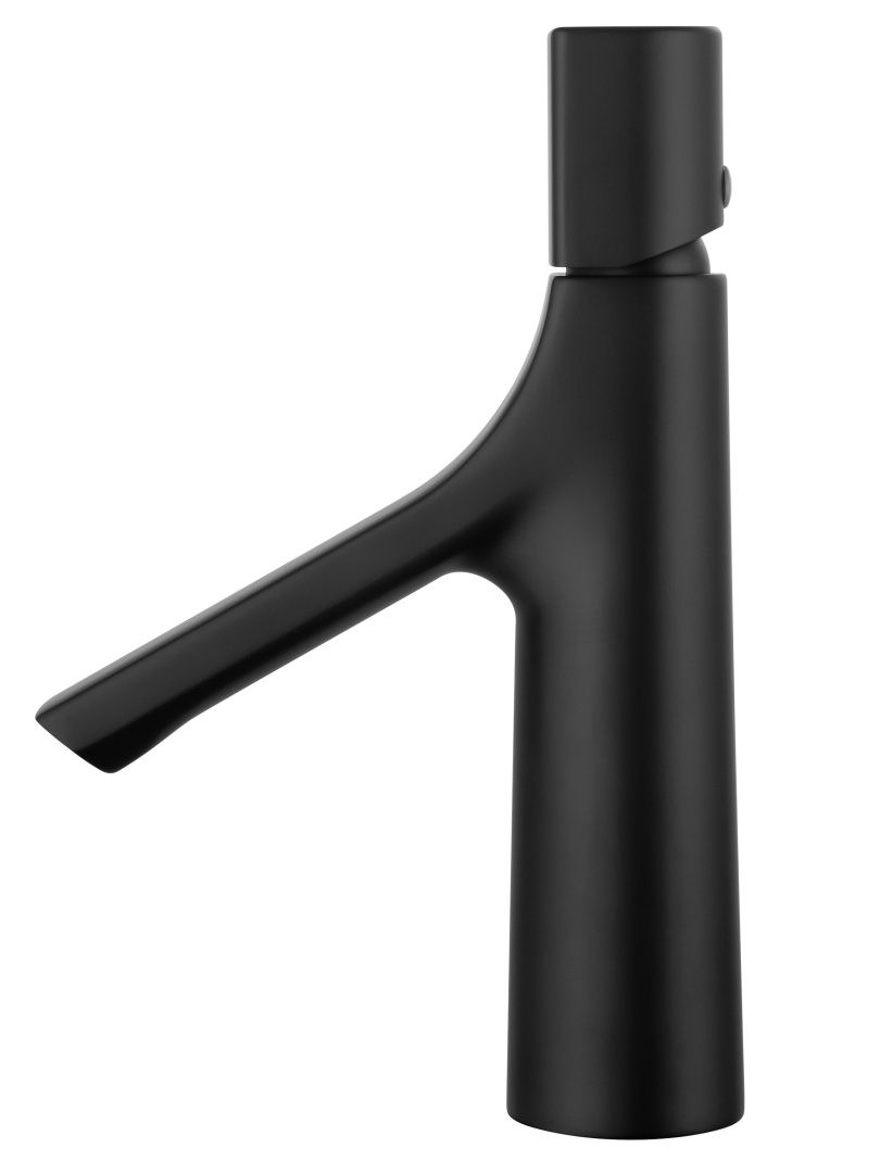 Приобрести смеситель для раковины wonzon & woghand the one, черный матовый (ww-h010-mb)