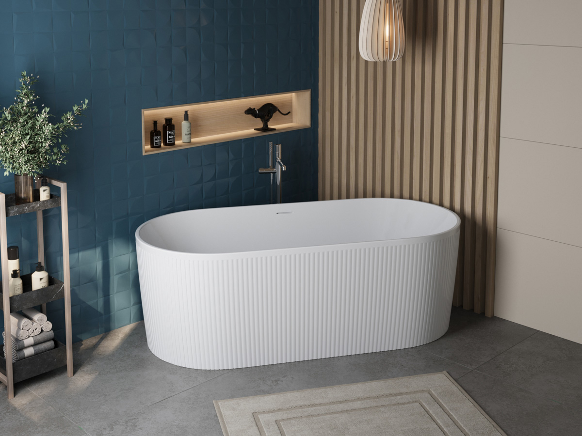 Приобрести belbagno акриловая ванна 170х80 см, отдельно стоящая, белая bb411-1700-800-matt