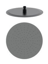 Верхний душ WONZON & WOGHAND, Темный графит (WW-88DP04-BGM)