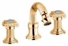 CEZARES Смеситель для биде OLIMP, золото OLIMP-BBS2-03/24-Sw