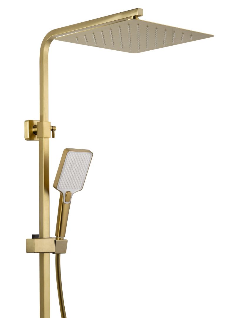 Приобрести душевая система wonzon & woghand cube 2.0, брашированное золото (ww-88047068-bg)
