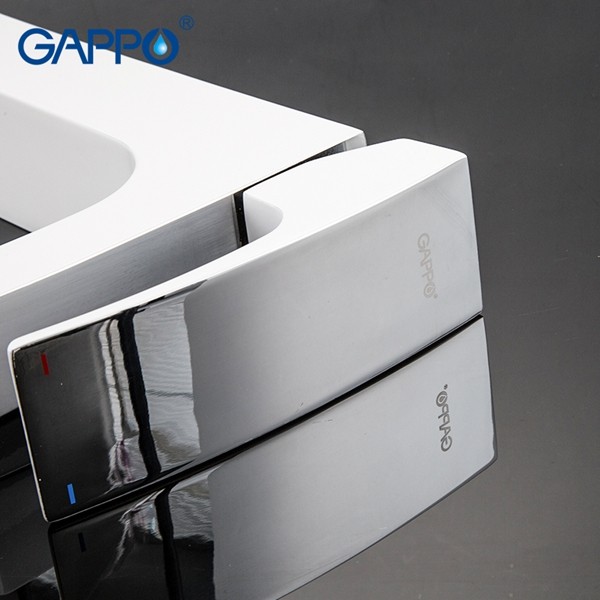 Приобрести gappo смеситель для раковины g1007-18, высокий, белый/хром 99331