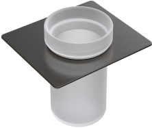 Boheme Стакан для зубных щеток Space, оружейная сталь 10966-GM-TUM