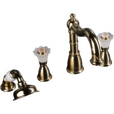 Boheme Смеситель для ванны Camelia, врезной, золото 395-Camelia