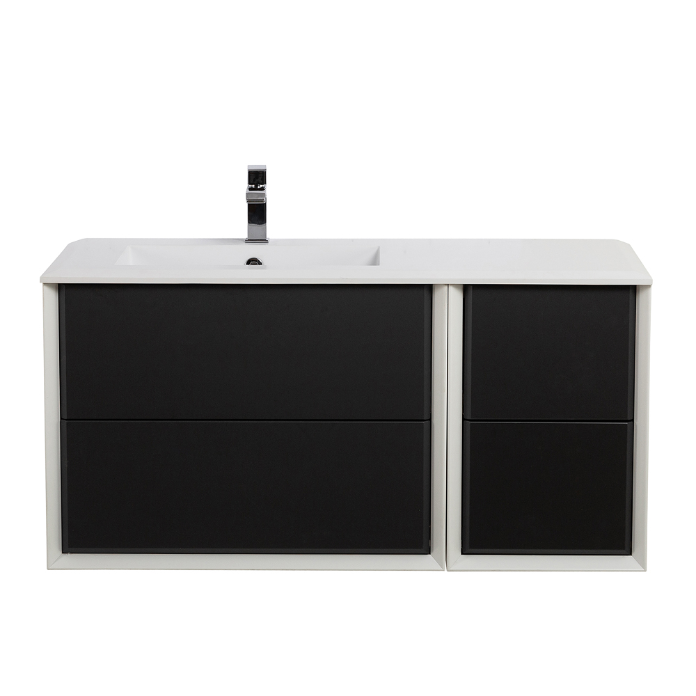 Приобрести cezares тумба подвесная с раковиной bellagio 106 см grafite, левостороняя, графит 54715