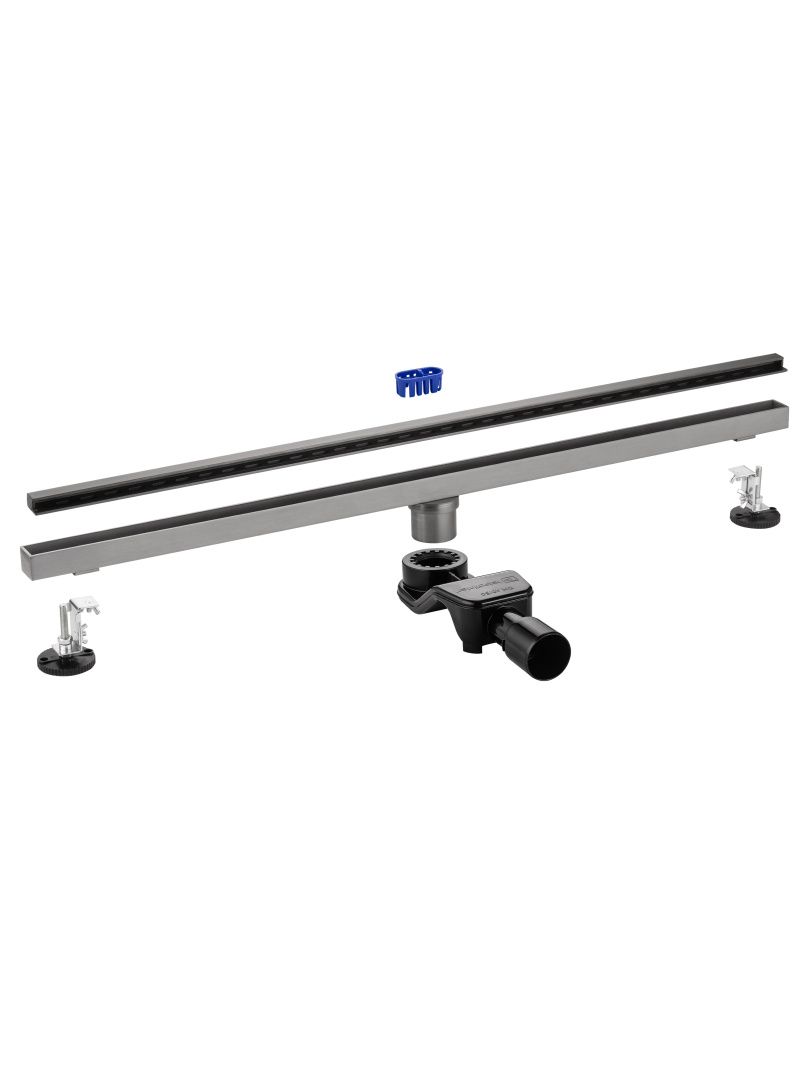 Приобрести душевой трап 90 см wonzon & woghand, темный графит (ww-65409m-gm)