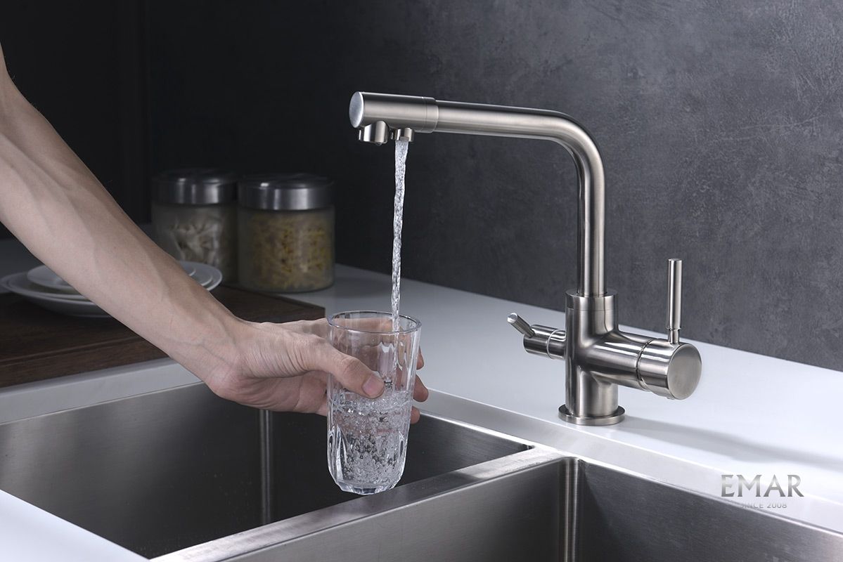 Приобрести emar смеситель для кухни, ситин 3003ns