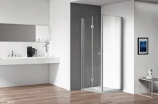 Cezares Душевое ограждение ECO 100х90 см, хром ECO-O-ASH-1-100/90-C-Cr