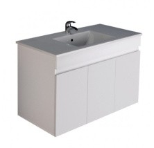 Mirsant Тумба подвесная Next 100 см с раковиной E-100 УТ000020171