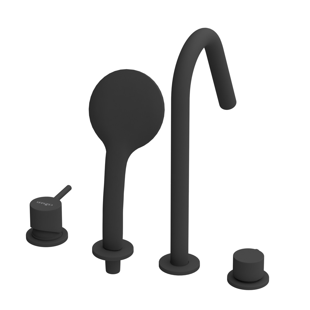 Приобрести cezares смеситель на борт ванны leaf-bvdm4-l-nop