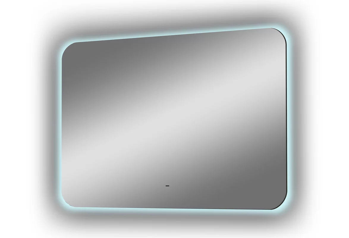 Приобрести continent зеркало с подсветкой burzhe 100х70 см, белое