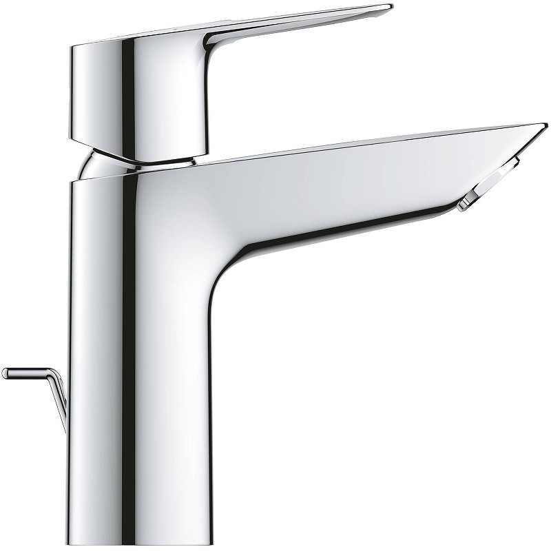 Приобрести смеситель для раковины grohe bauloop с донным клапаном, хром 23762001