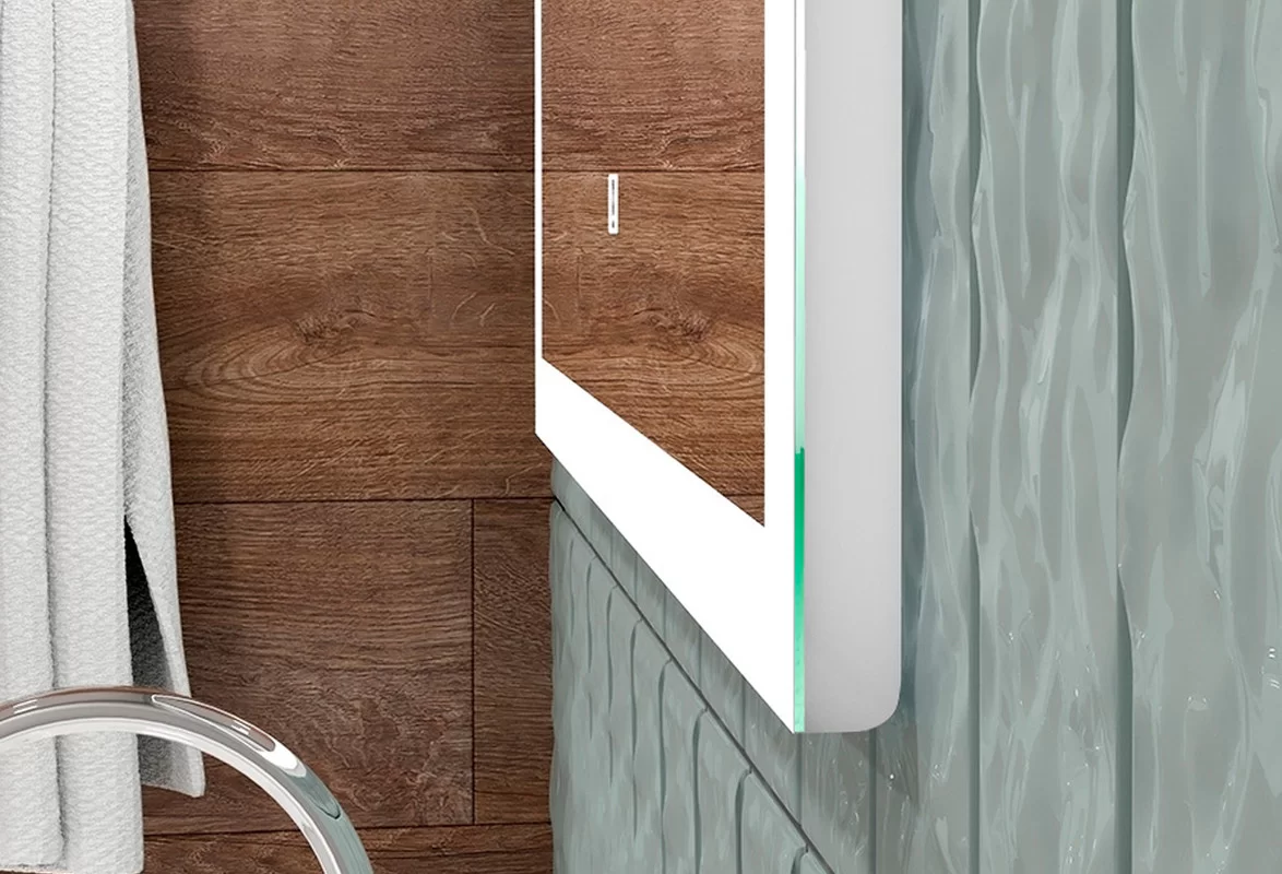 Приобрести continent зеркало с подсветкой sevilla 60х80 см, белое