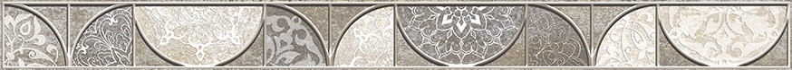 Приобрести бордюр настенный alma ceramica rezzo серый б