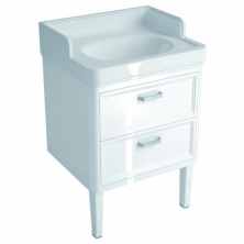 Тумба напольная с раковиной Kerama Marazzi POMPEI 80 см, белый PO.N.80.2\WHT